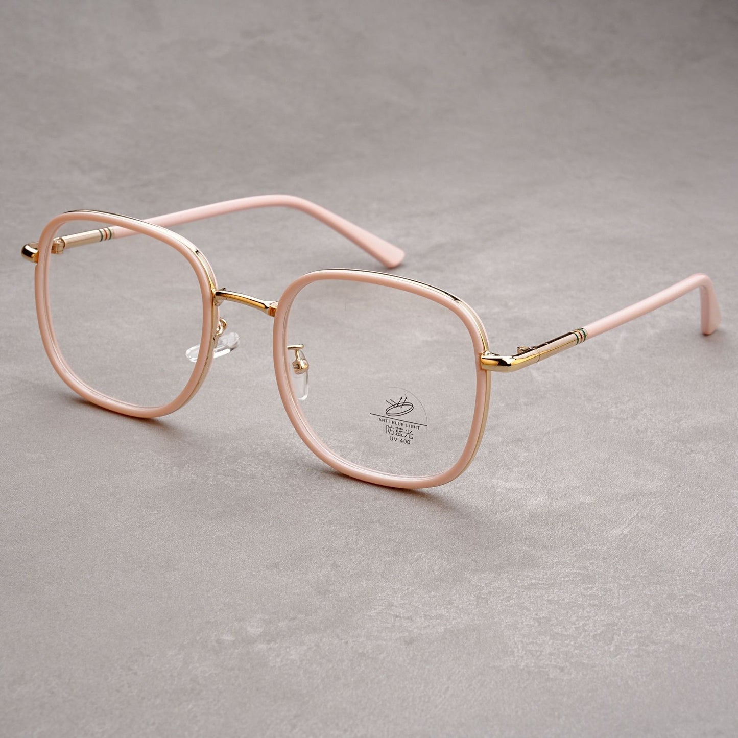 Mousvibe 1184 | Stylish square-framed elegant reading glasses