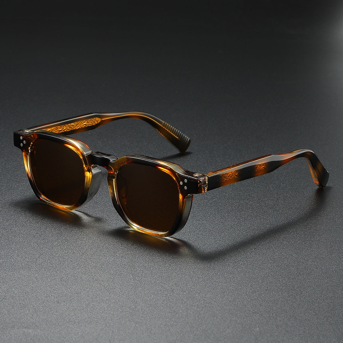Mousvibe 1081 | Square-frame polarized sunglasses