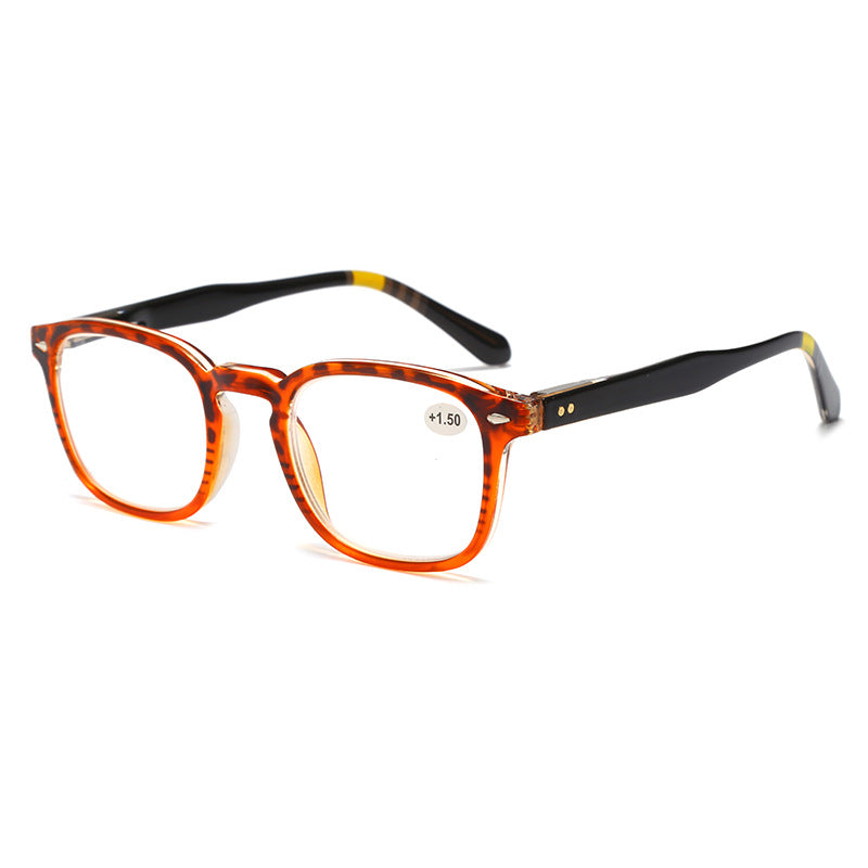 Mousvibe 1266 | Business Minimalist Slingshot Temple Reading Glasses