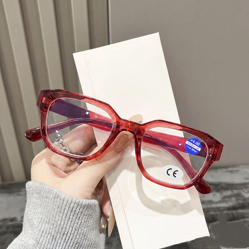 Mousvibe 1304 | Stylish oversized square reading glasses