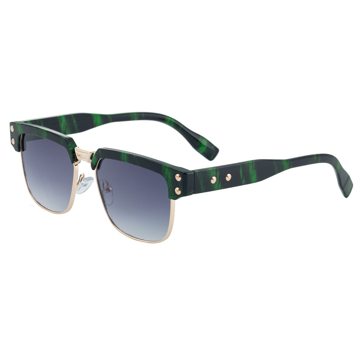 Mousvibe 1141 | Stylish Square-Frame Retro Polarized Sunglasses