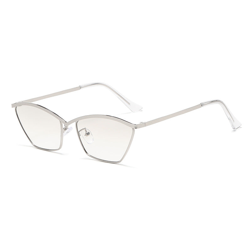 Mousvibe 1439 | Cat-Eye Retro Metal-Frame Sunglasses