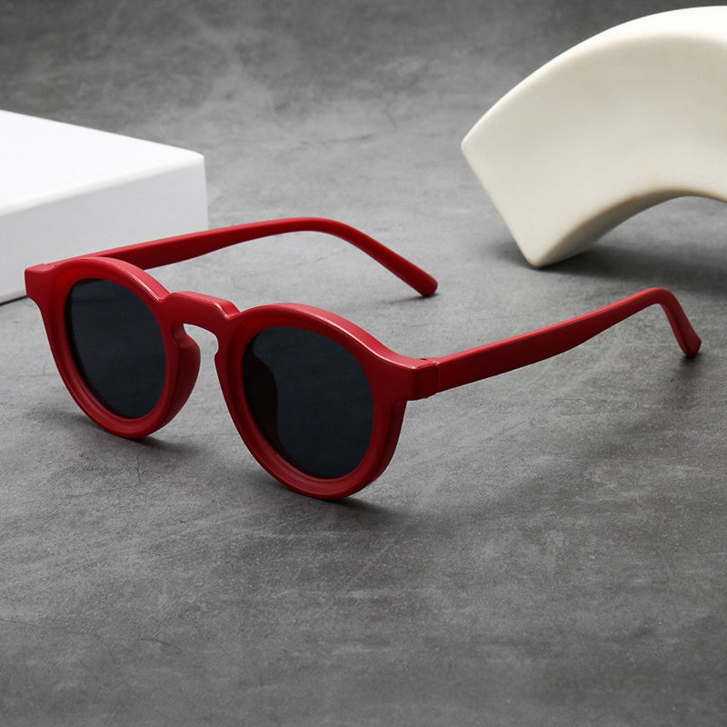Mousvibe 1289 | Retro Round Small Frame Sunglasses