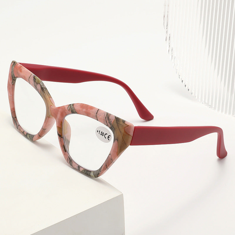 Mousvibe 1397 | Plain cat-eye reading glasses