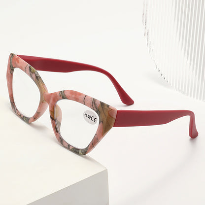 Mousvibe 1397 | Plain cat-eye reading glasses