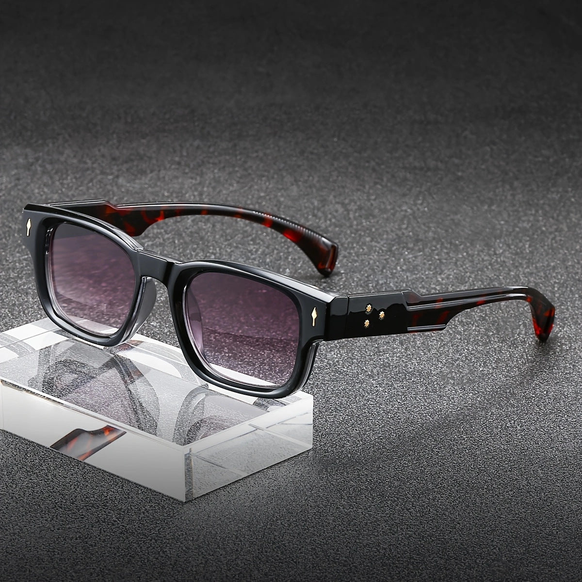 Mousvibe 1109 | Fashionable large frame square sunglasses type reading glasses