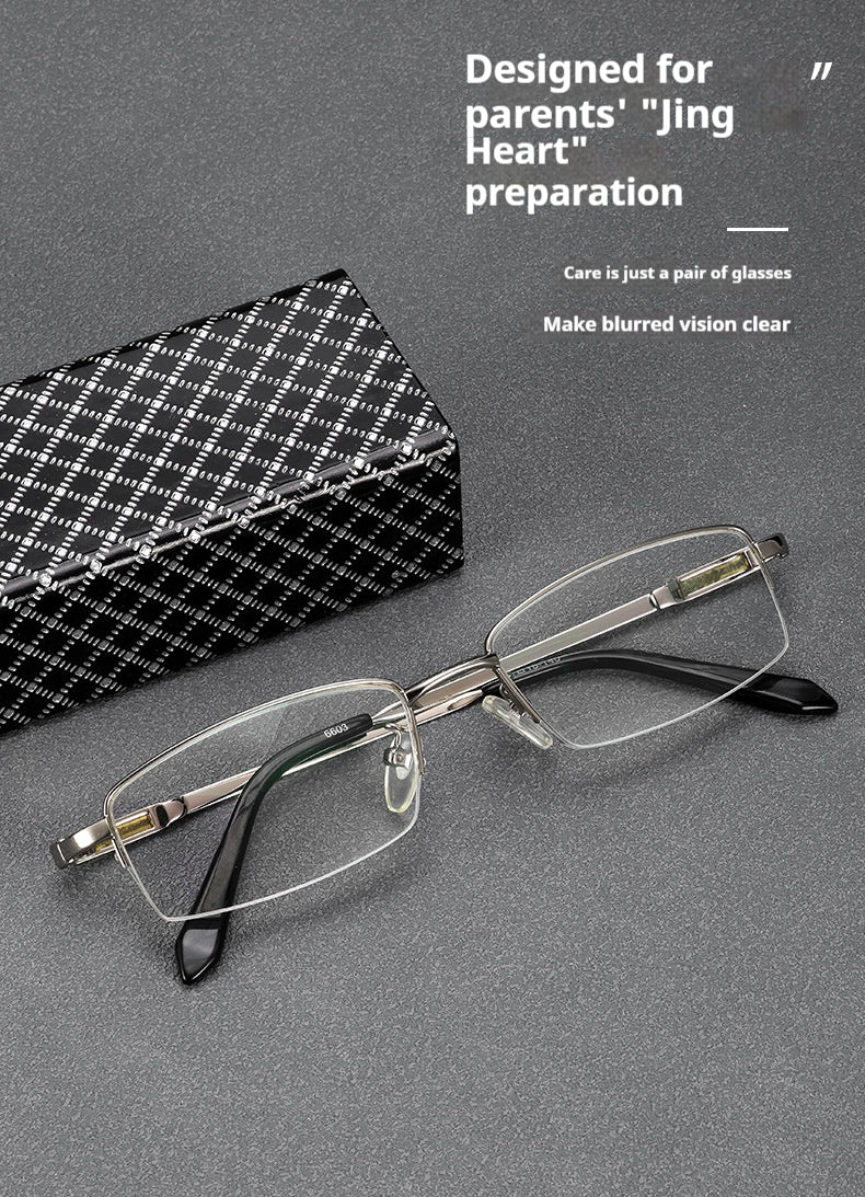 Mousvibe 1138 | Classic Business HD Blue Light Blocking Reading Glasses