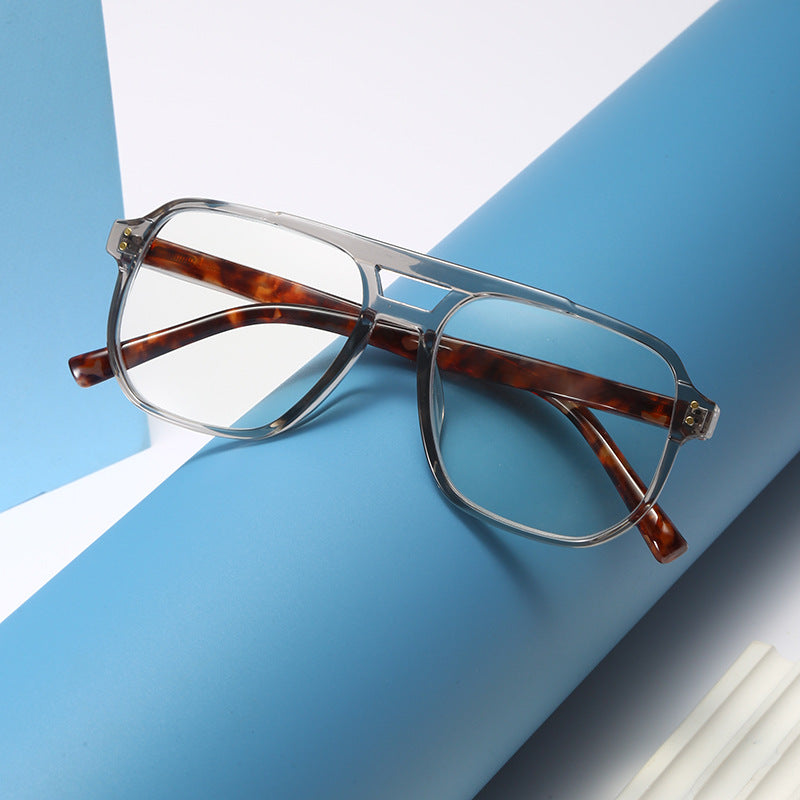 Musvibe 1082 | Retro square frame Korean style reading glasses