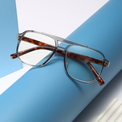 Musvibe 1082 | Retro square frame Korean style reading glasses