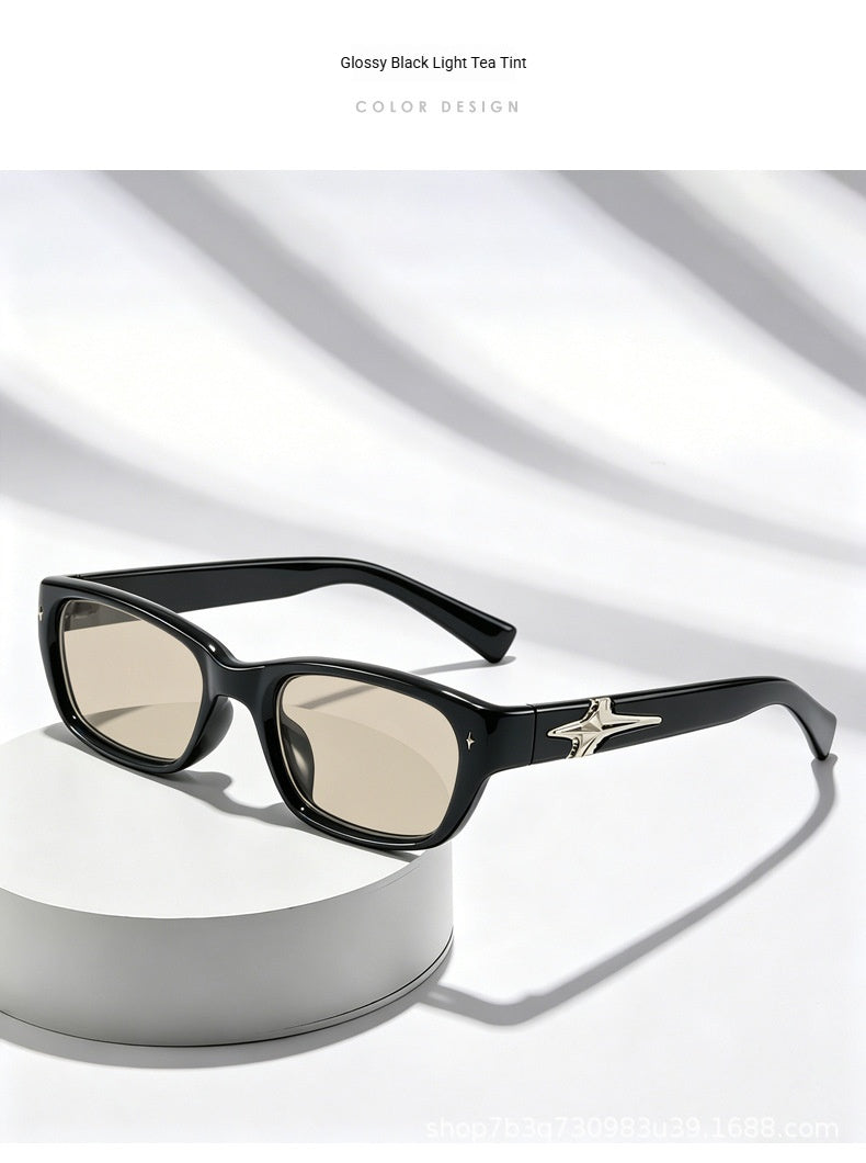 Mousvibe 1331 | Stylish Western-Style Small-Frame Sunglasses