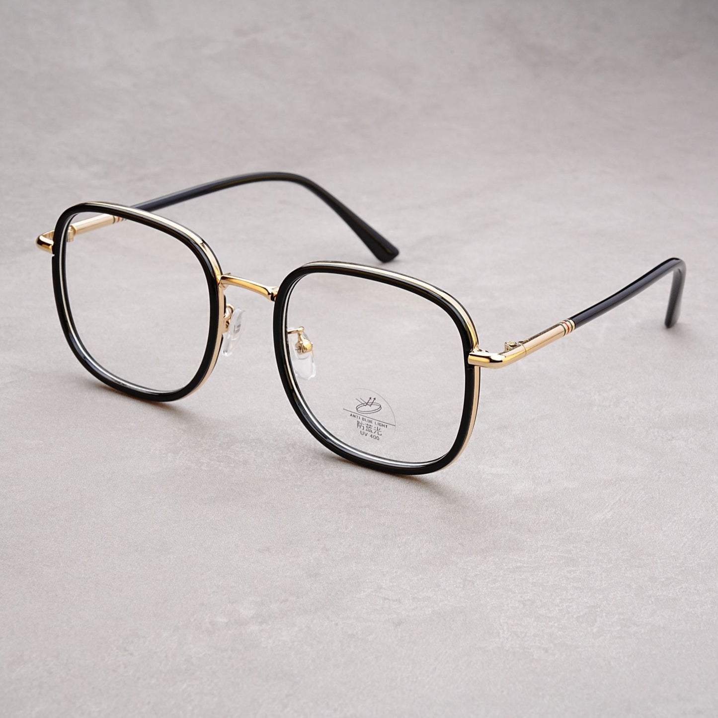 Mousvibe 1184 | Stylish square-framed elegant reading glasses