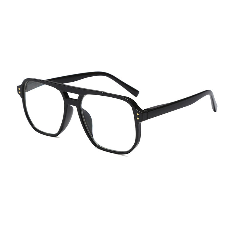Musvibe 1082 | Retro square frame Korean style reading glasses