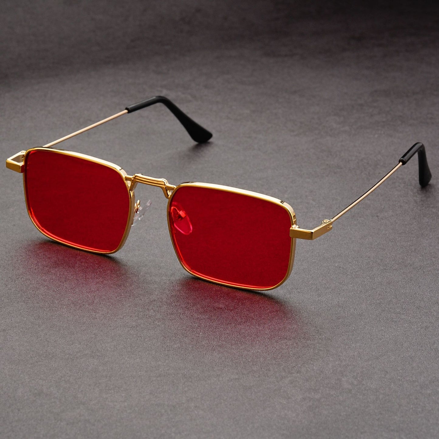 Mousvibe 1113 | Steampunk Square Sunglasses