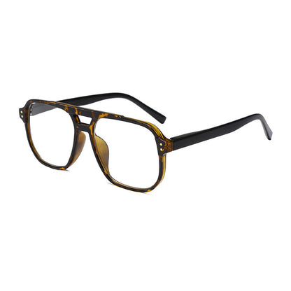 Musvibe 1082 | Retro square frame Korean style reading glasses