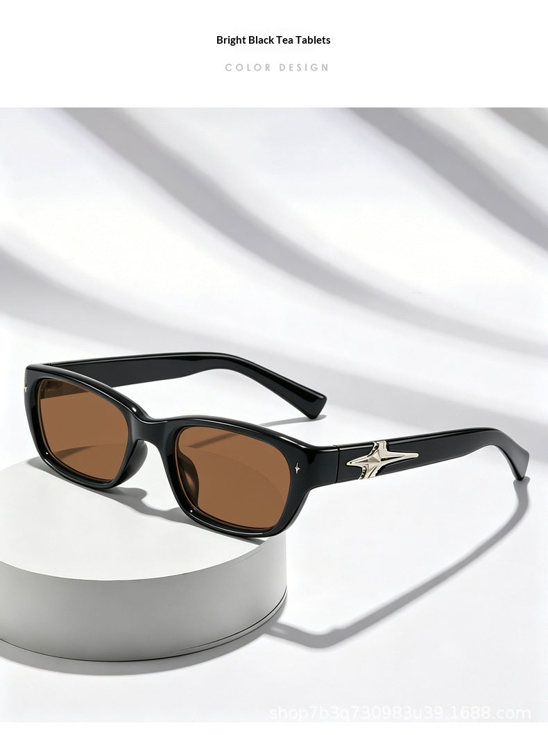 Mousvibe 1331 | Stylish Western-Style Small-Frame Sunglasses