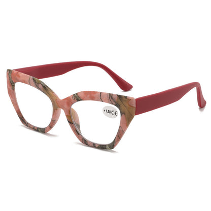 Mousvibe 1397 | Plain cat-eye reading glasses