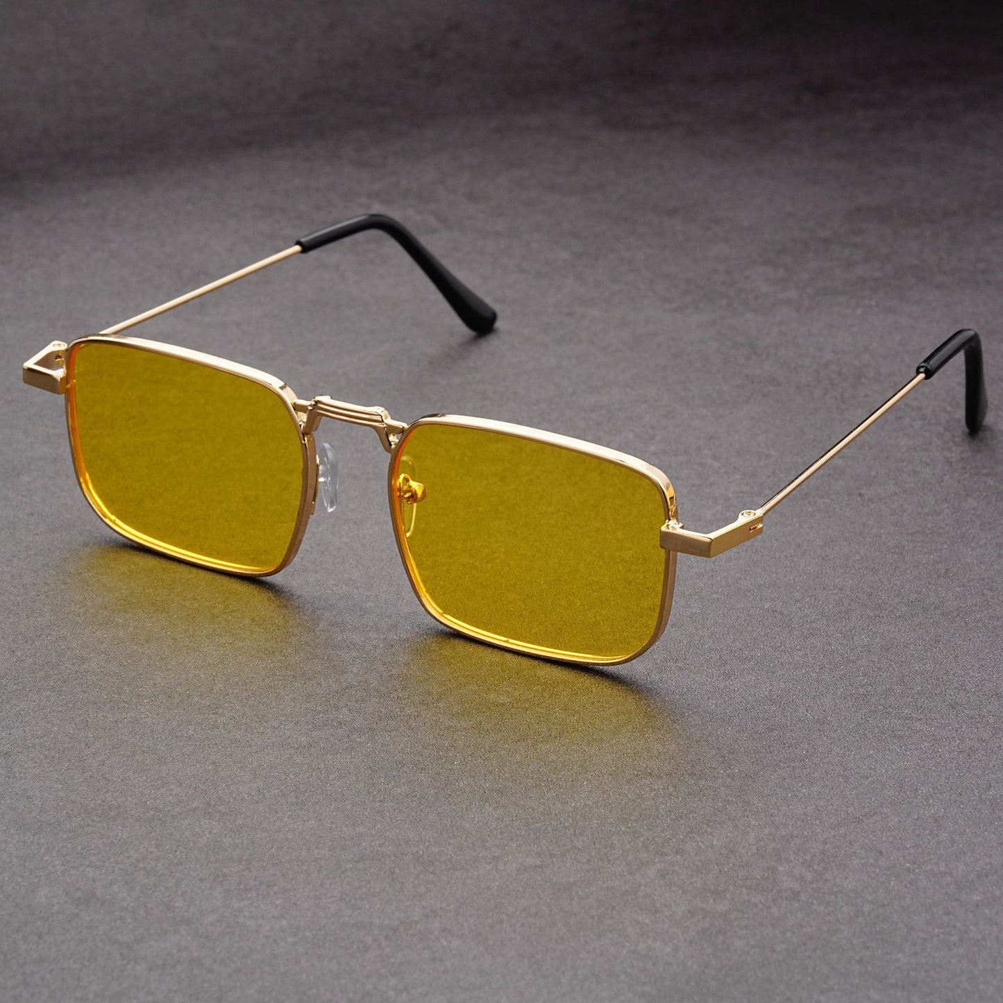 Mousvibe 1113 | Steampunk Square Sunglasses