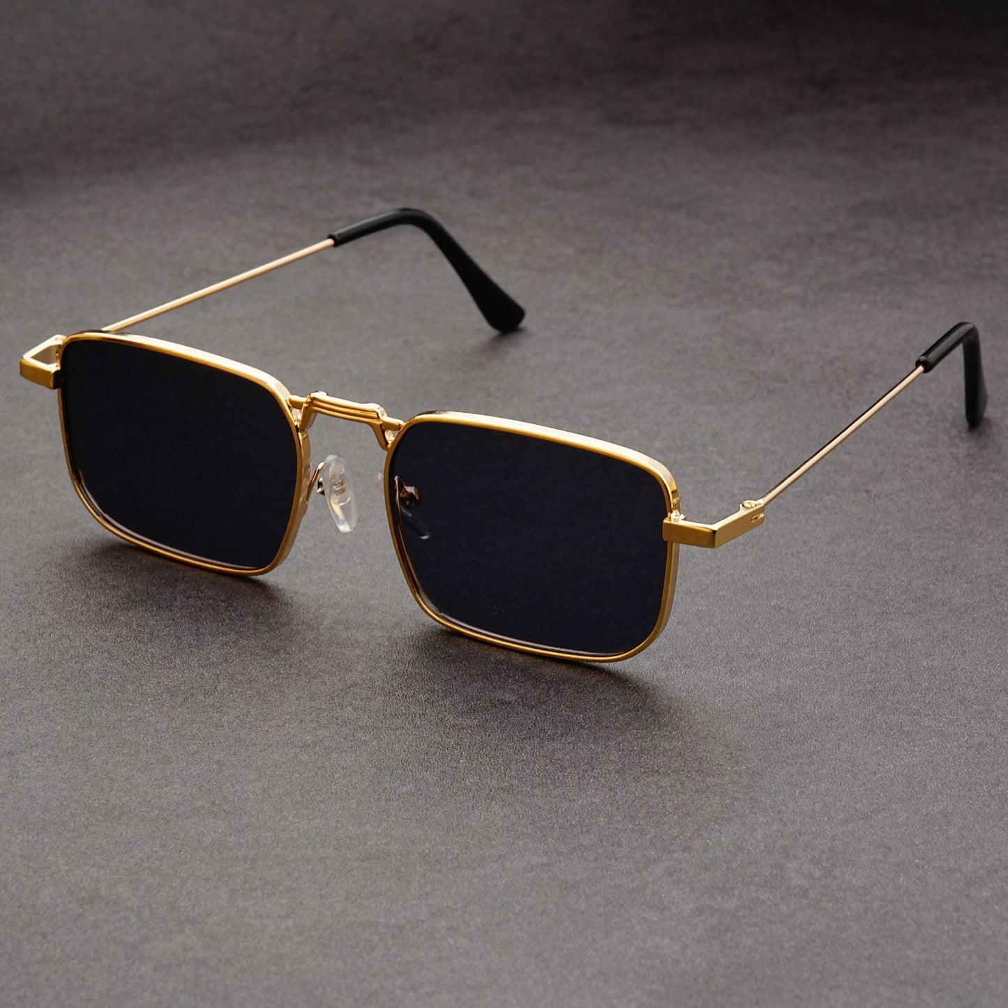 Mousvibe 1113 | Steampunk Square Sunglasses