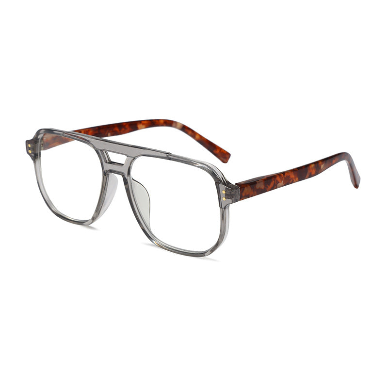 Musvibe 1082 | Retro square frame Korean style reading glasses