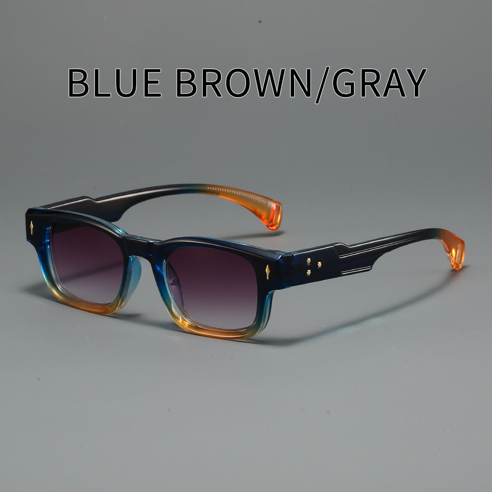 Mousvibe 1109 | Fashionable large frame square sunglasses type reading glasses