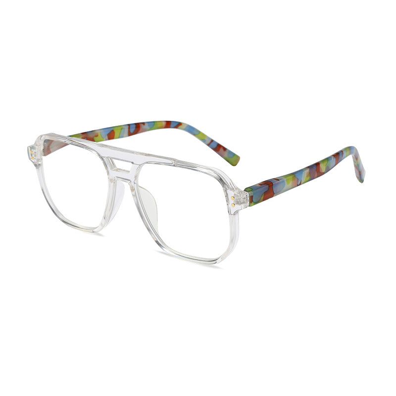 Musvibe 1082 | Retro square frame Korean style reading glasses