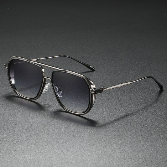 Mousvibe 1176 | Retro Square Frame Sunglasses