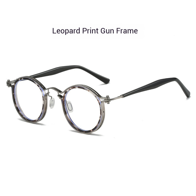 Mousvibe 1159 | Vintage Round-Frame Blue-Light Blocking Reading Glasses