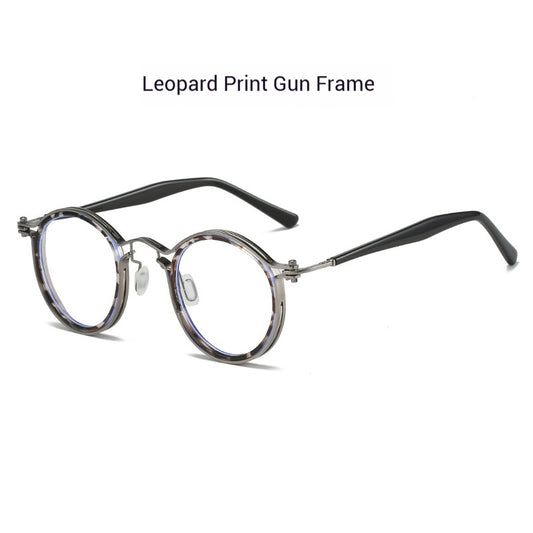 Mousvibe 1159 | Vintage Round-Frame Blue-Light Blocking Reading Glasses