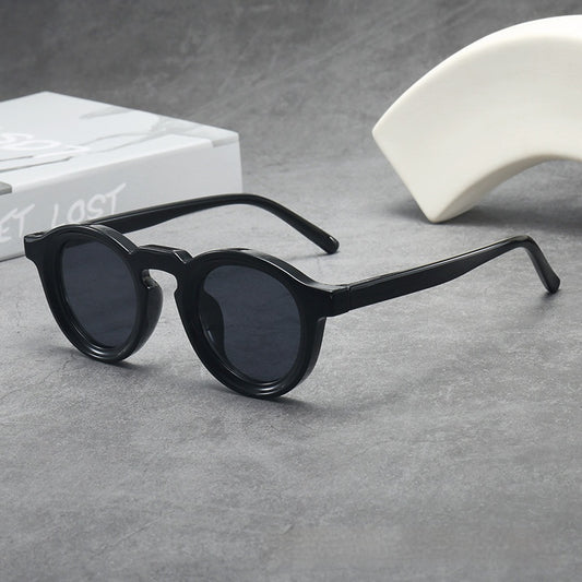 Mousvibe 1289 | Retro Round Small Frame Sunglasses
