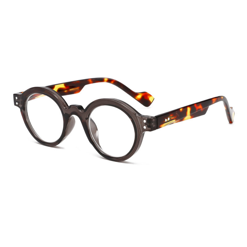 Mousvibe 1188 | Round-framed wide-leg reading glasses