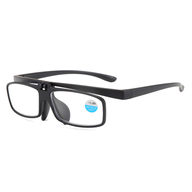 Mousvibe 1193 | Customizable flip-up anti-blue light reading glasses