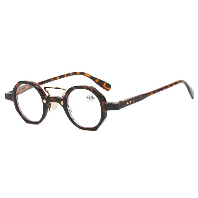 Mousvibe 1170 | Retro-inspired small round-frame reading glasses