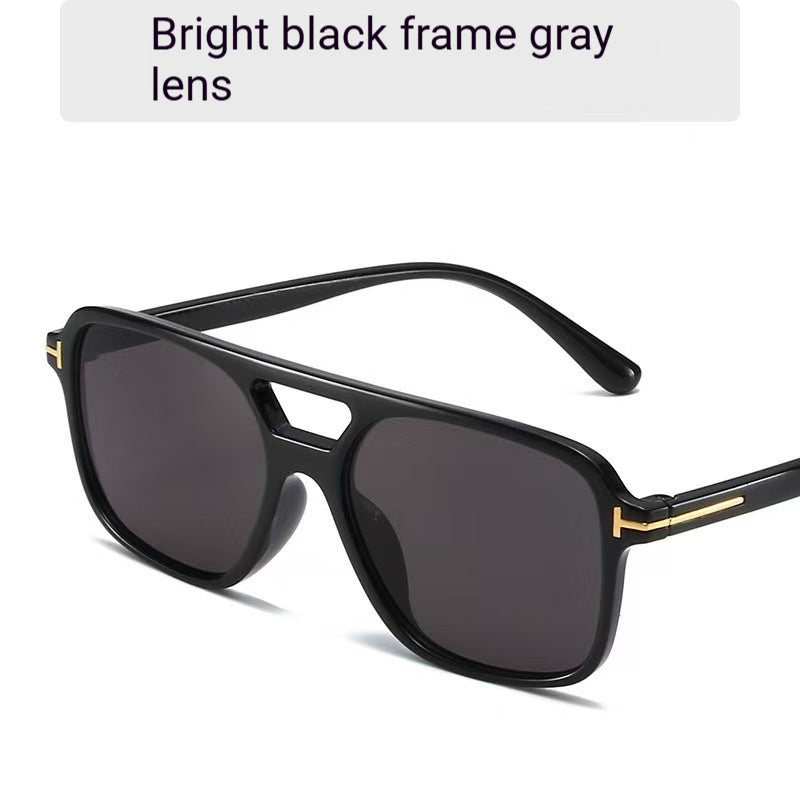 Mousvibe 1292 | Stylish and Unique Double-Bridge Sunglasses