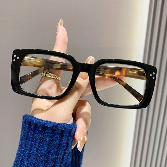 Mousvibe 1426 | Unique retro square-framed reading glasses