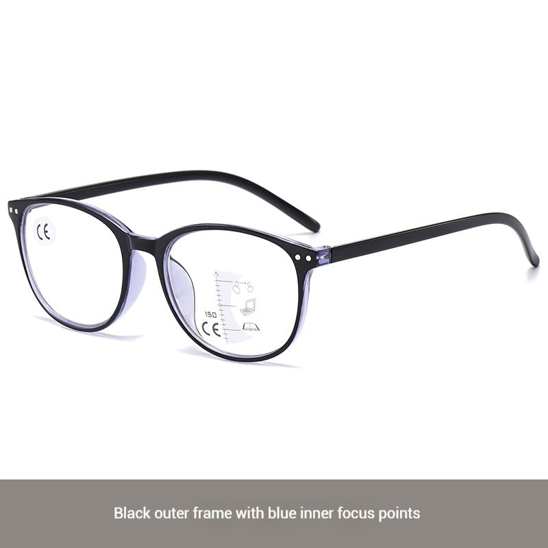 Mousvibe 1158 | Multifocal Blue Light Blocking Reading Glasses