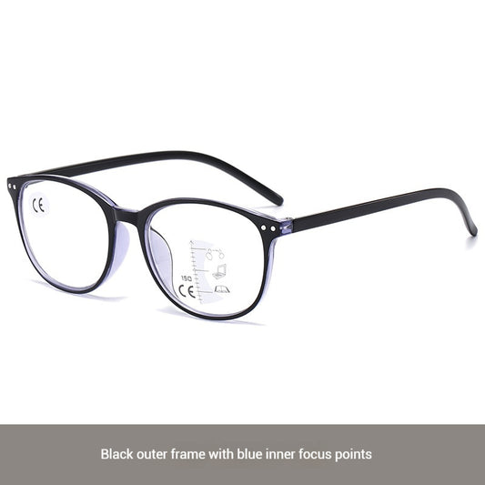 Mousvibe 1158 | Multifocal Blue Light Blocking Reading Glasses