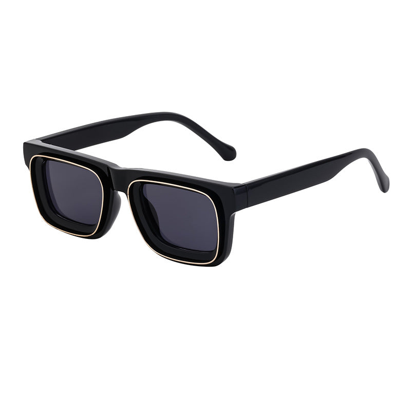 Mousvibe 1142 | Retro Small Square Sunglasses