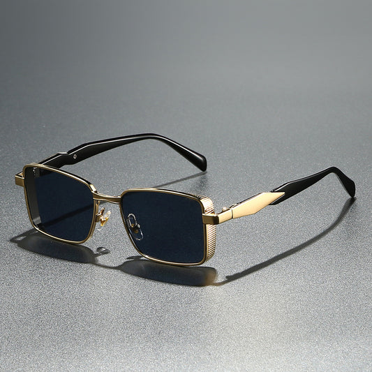 Mousvibe 1305 | Stylish square metal sunglasses