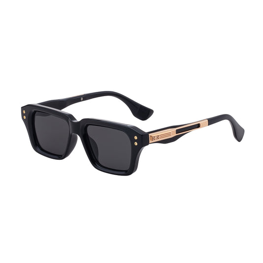 Mousvibe 1232 | Unique Small Square Frame Sunglasses