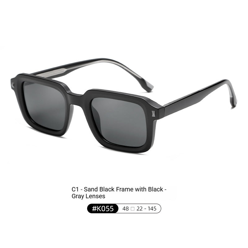 Mousvibe 1291 | Unique, chunky polarized sunglasses