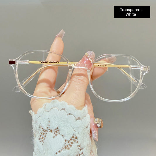 Mousvibe 1316 | Portable round-frame reading glasses for everyday wear