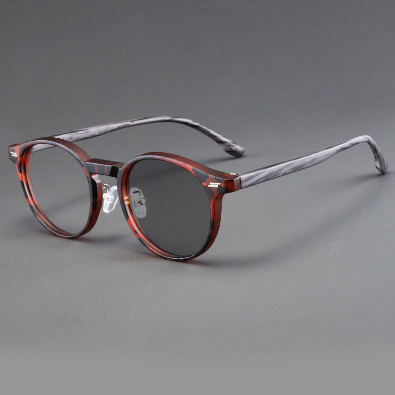 Mousvibe 1302 | Smart Photochromic Round Frame Reading Glasses