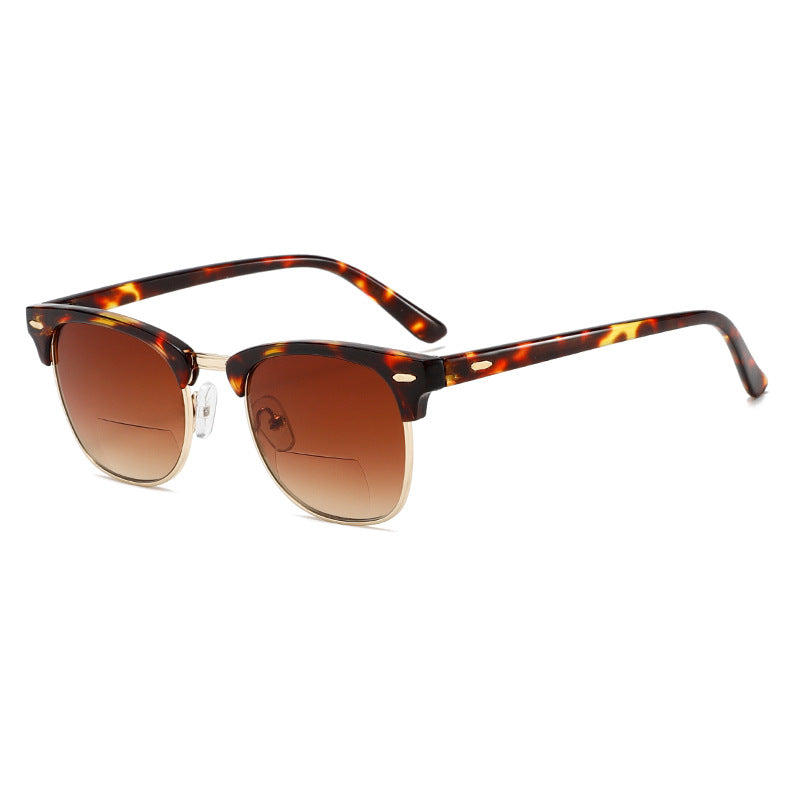 Mousvibe 1163 | Stylish bifocal metal sunglasses