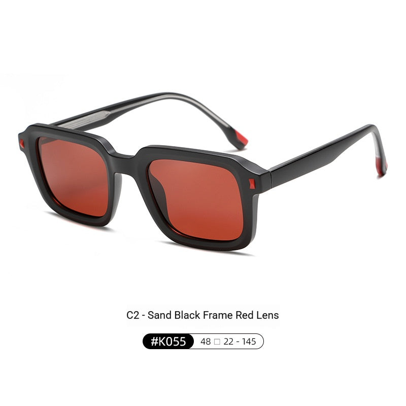 Mousvibe 1291 | Unique, chunky polarized sunglasses