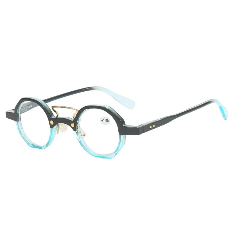 Mousvibe 1170 | Retro-inspired small round-frame reading glasses