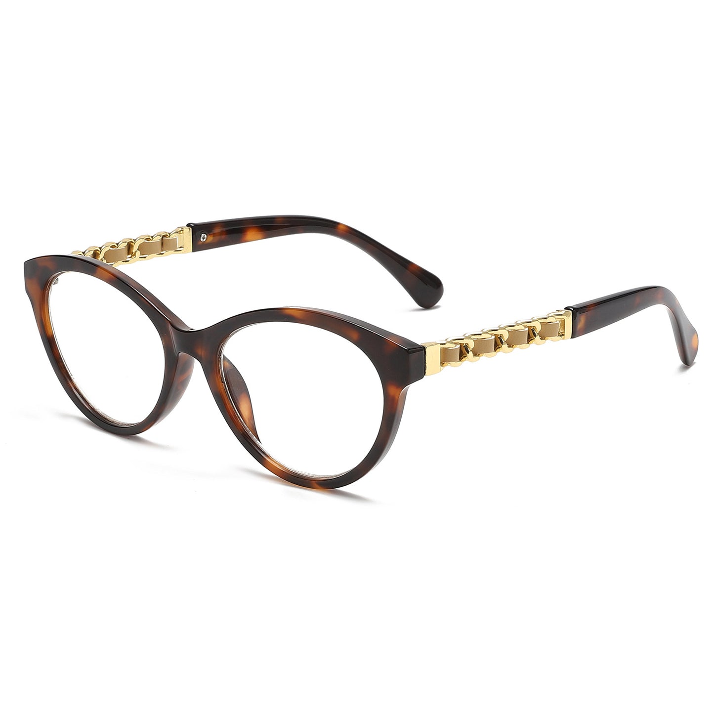 Mousvibe 1189 | Simple Chanel-inspired cat-eye reading glasses