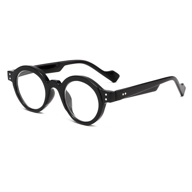 Mousvibe 1188 | Round-framed wide-leg reading glasses