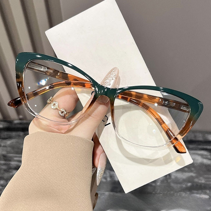 Mousvibe 1131 | High Definition Spring-Leg Cat-Eye Reading Glasses