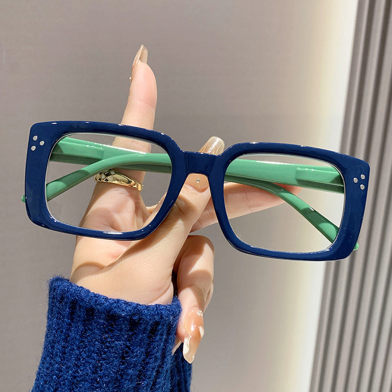 Mousvibe 1426 | Unique retro square-framed reading glasses