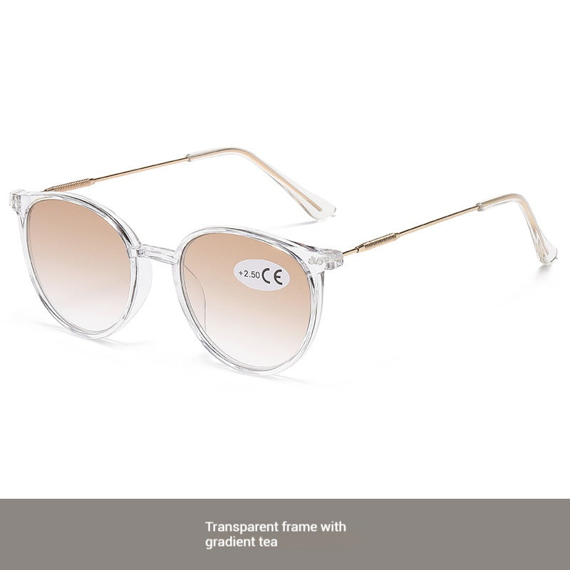 Mousvibe 1168 | Large-frame plain reading glasses